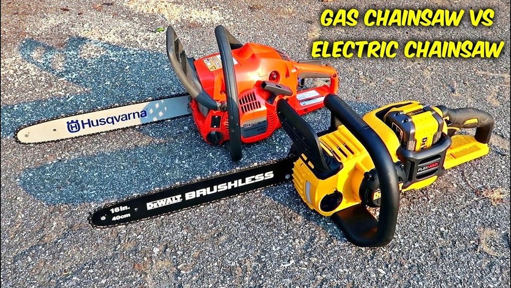 Gas Vs Electric Chainsaw