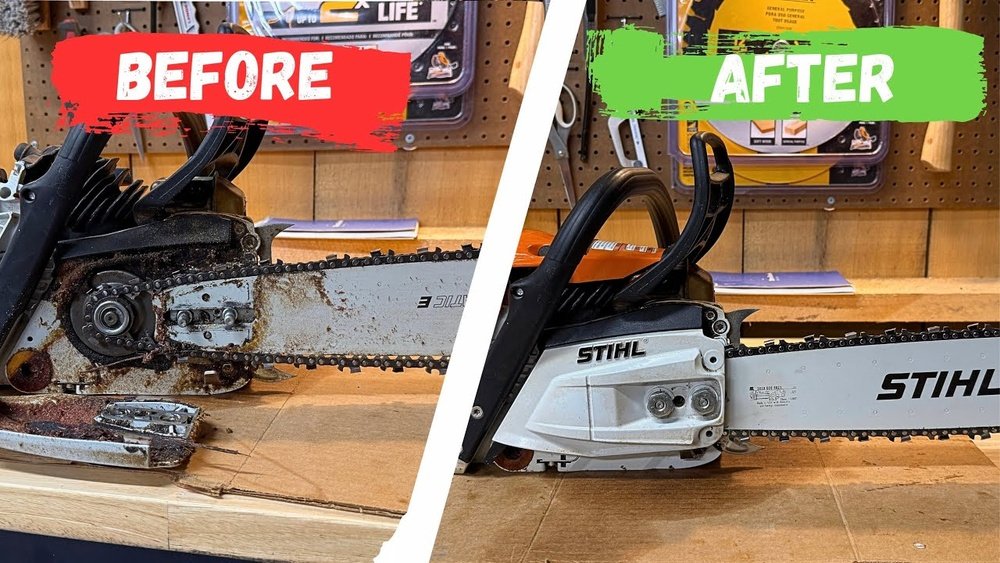 How to Clean a Chainsaw